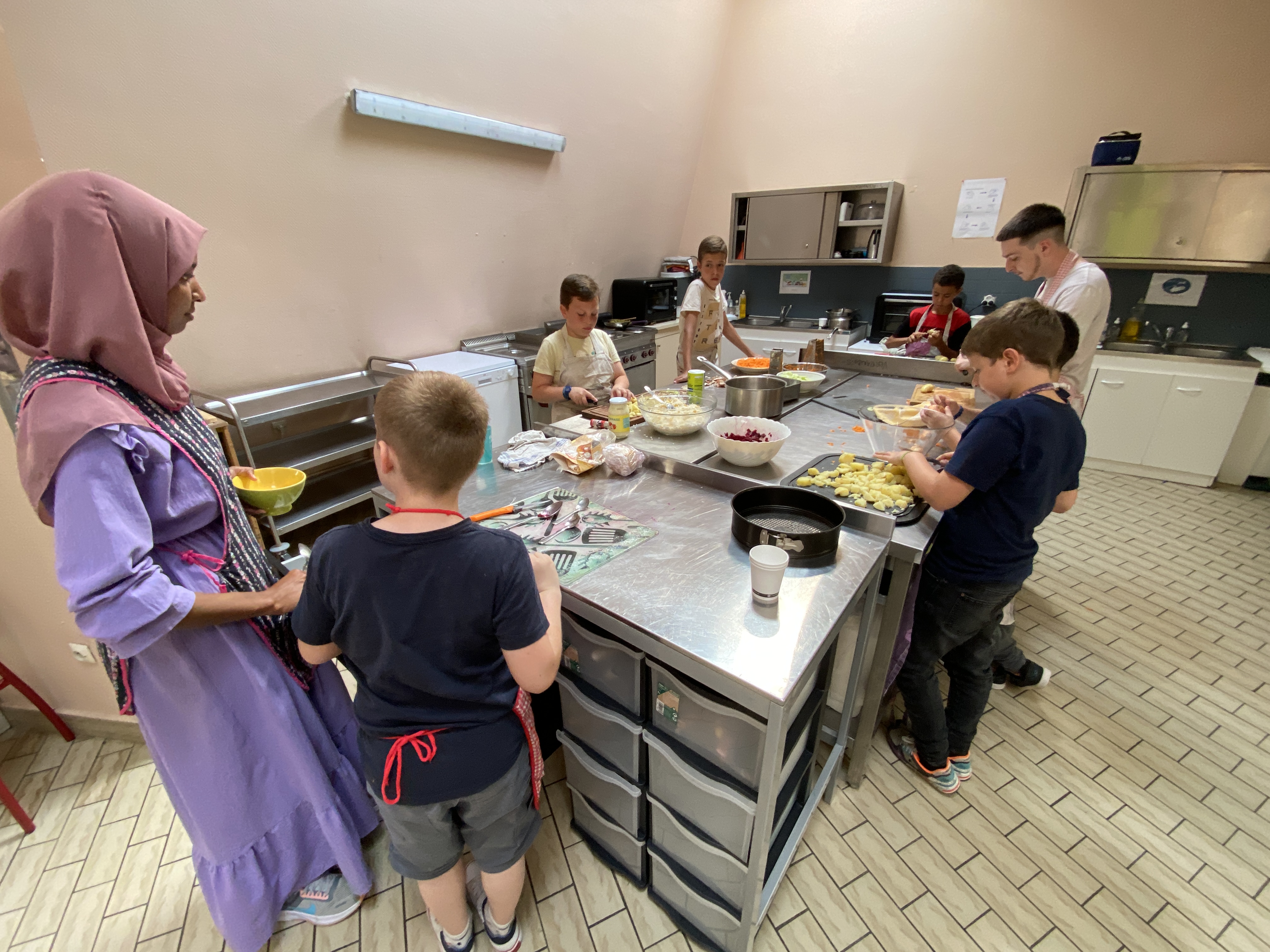 Atelier au centre social