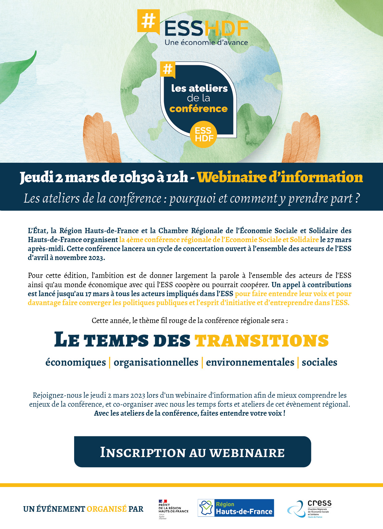 Webinaire - temps des transitions