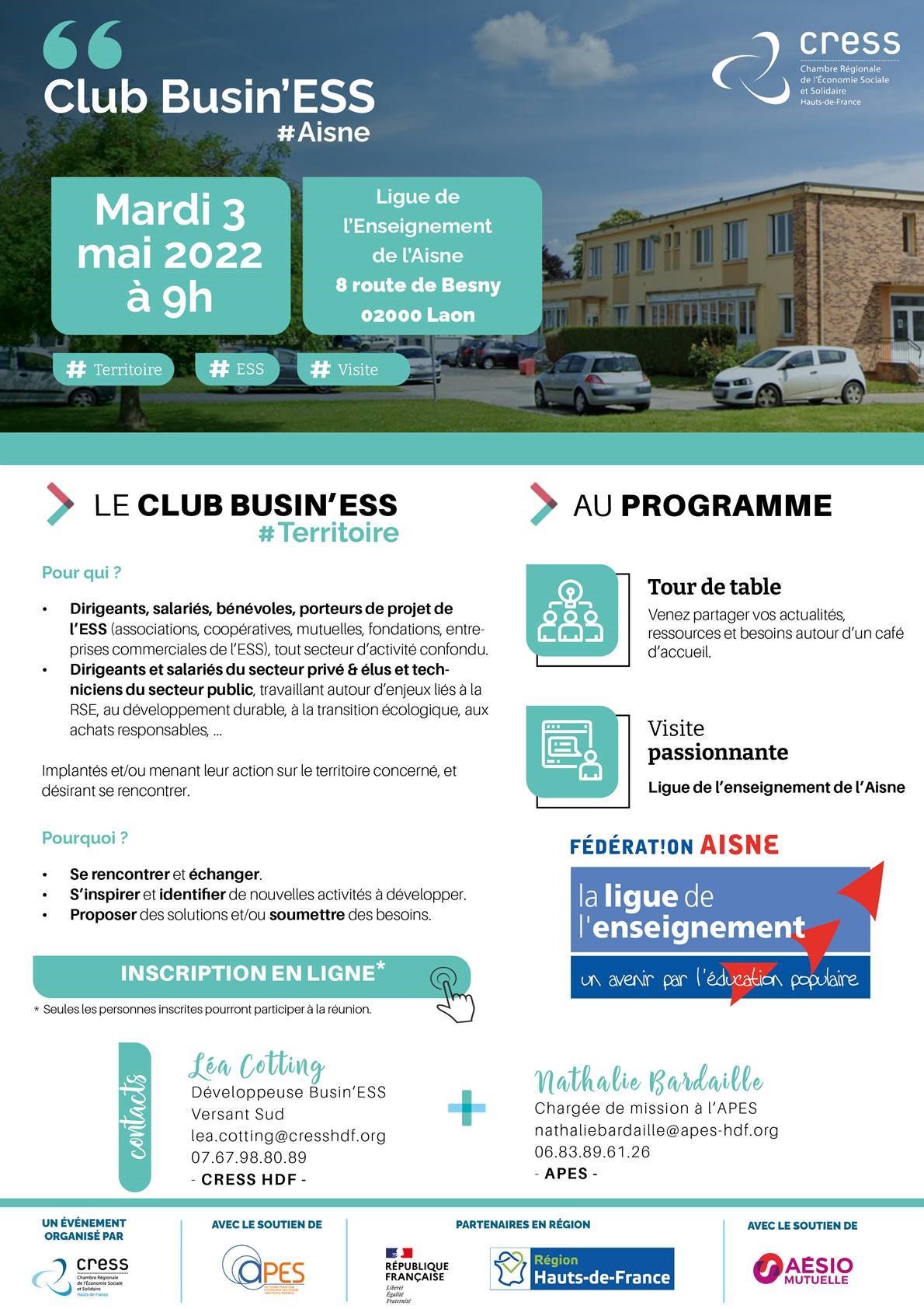 club Aisne mai 22