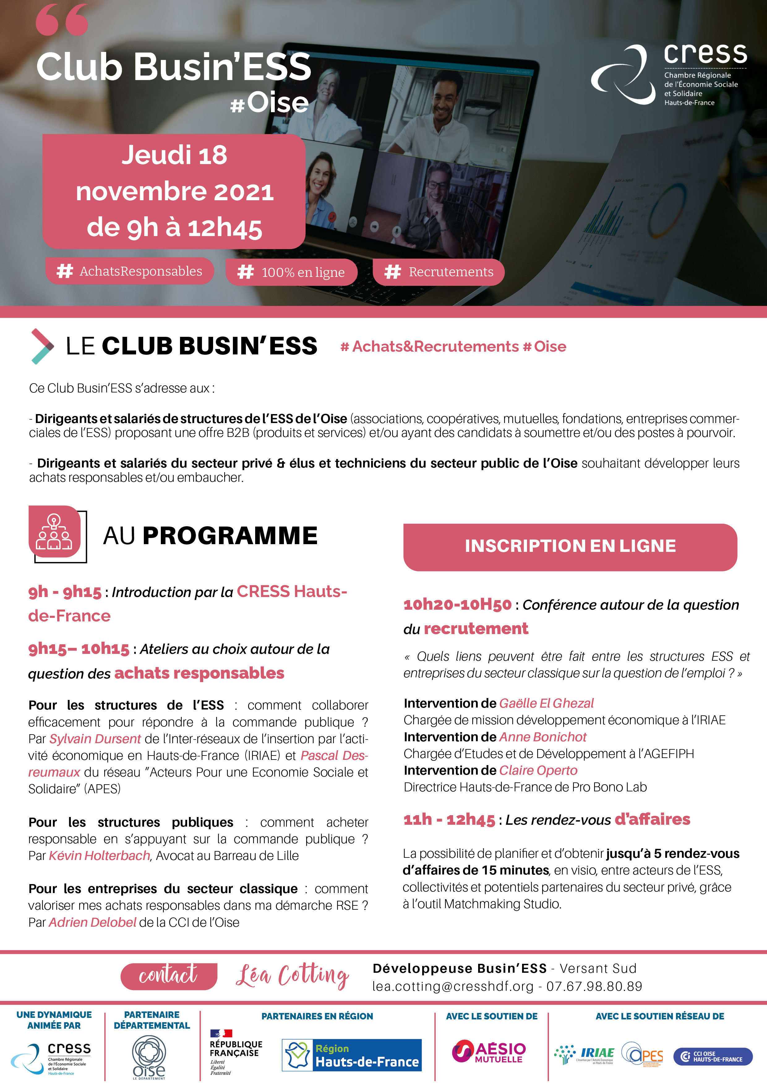 Programme club busin'ess OIse