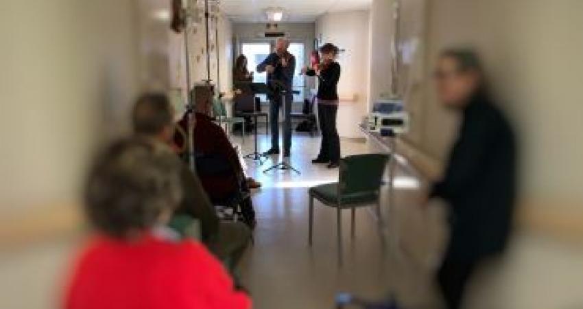 La Fondation soutient l'orchestre de Picardie pour ses concerts à l'hôpital d'Amiens.